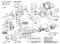 Bosch 0 601 632 642 GSA 900 PE Sabre Saw 240 V / GB Spare Parts GSA900PE